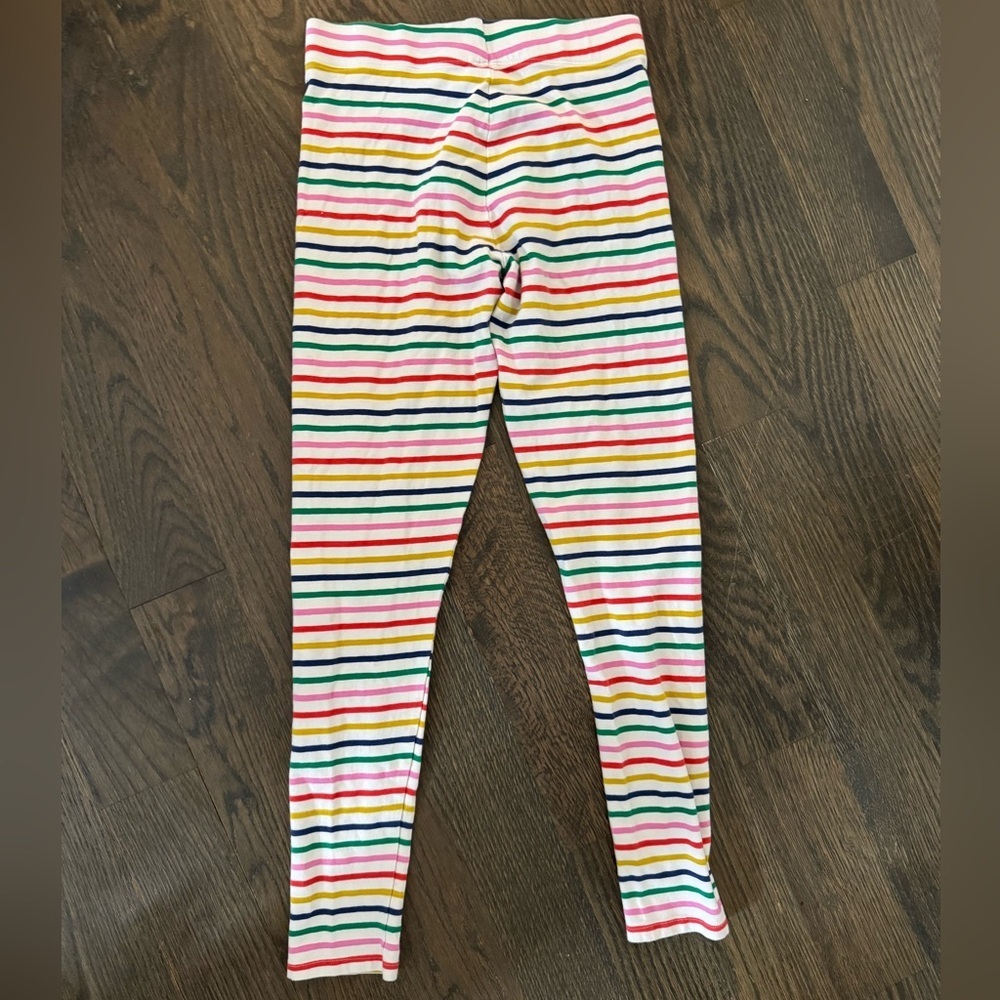 Mini Boden Colorful Striped Kids Leggings